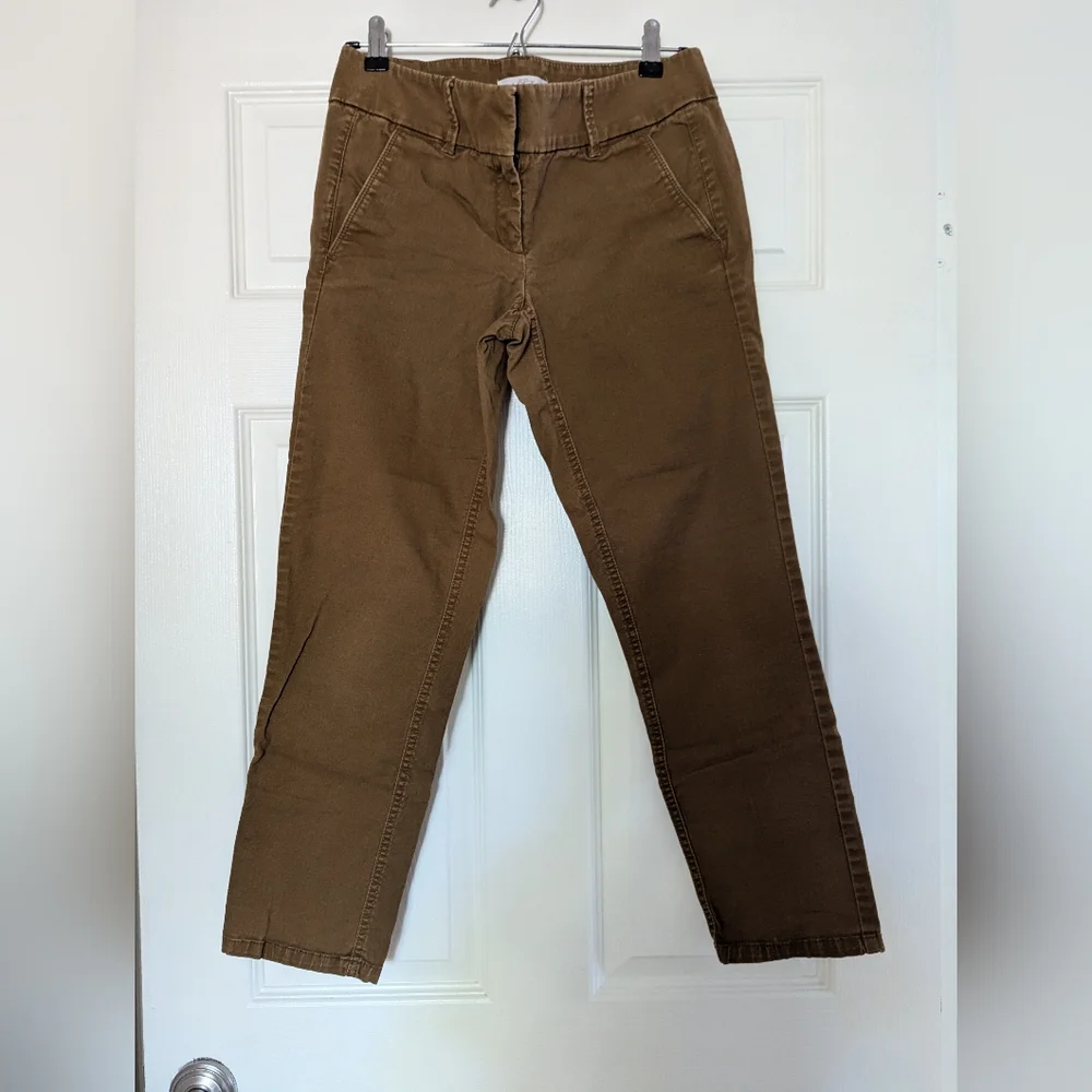 LOFT Women's Tan Chinos - Picture 1 of 9